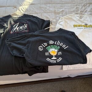 3 Bar tshirts.  All 3 for $15